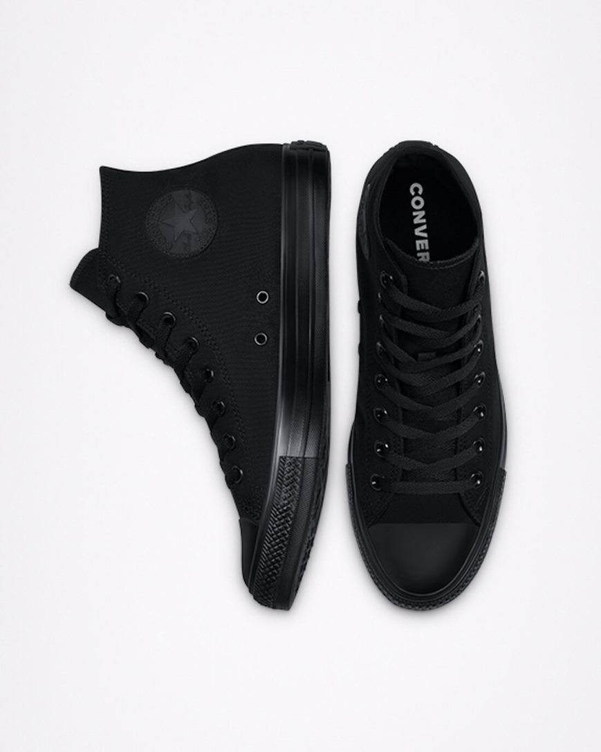 Dámské Boty Vysoké Converse Chuck Taylor All Star Classic Černé | CZ HVZM78